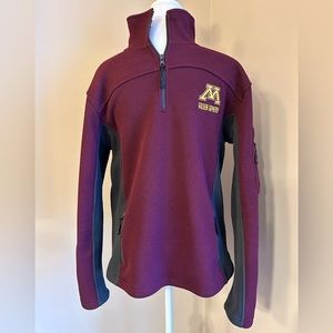 Men…MN GOLDEN GOPHERS Colosseum Lined Pullover